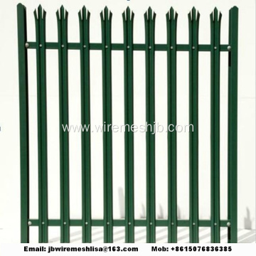 W Shape Powder Coated Palisade Fence  Panels